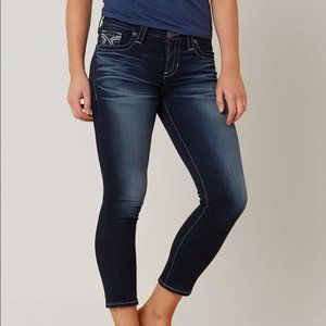 Big Star Vintage Cropped Maddie Stretch Jeans 28 Ankle